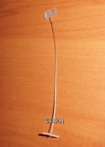 Tag Pin Panjang 75 mm Transparan