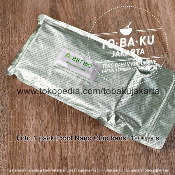 Jual Food Nano Chip Refreshment Chips BBT BIO pengganti Silica Gel 1200pcs