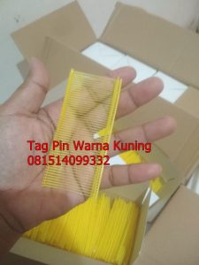 Jual Tag Pin ukuran 35 mm warna Kuning di Bogor