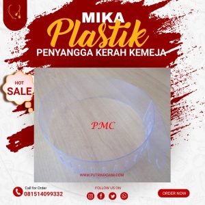 Mika Plastik Penyangga Kerah Kemeja