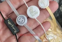 Tali Hang Tag Dengan Logo Butik Custom Tali Hang Tag Dengan Logo Butik Custom