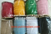 tali karet untuk tag bag atau tag nama koper tali karet untuk tag bag atau tag nama koper