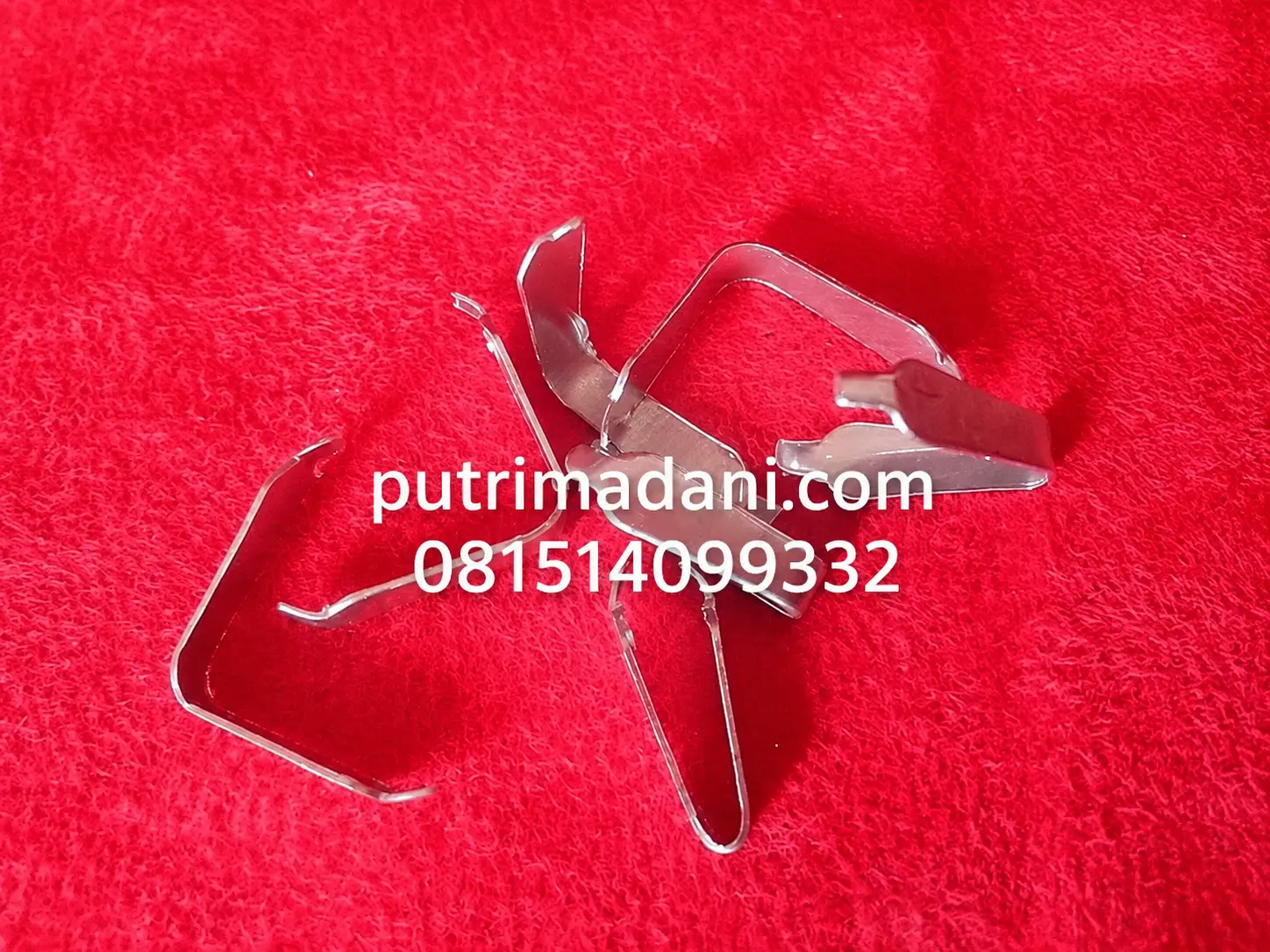 Jepit Aluminium untuk Kaos Kaki