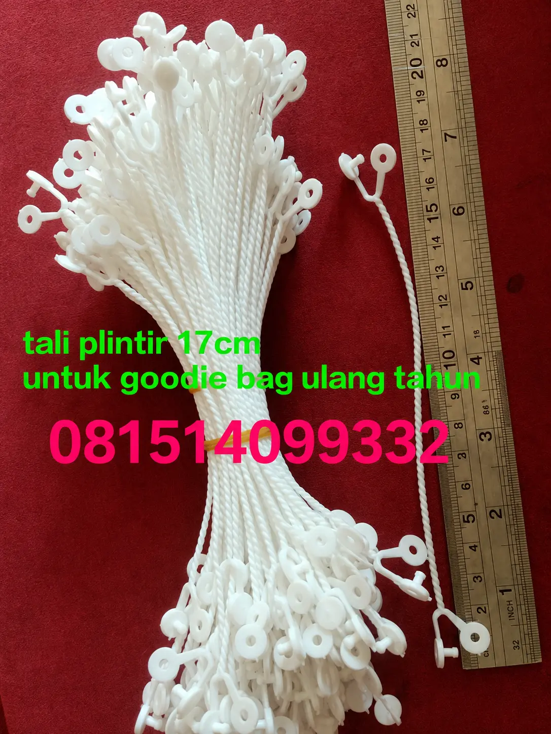 Tali Plintir untuk Goodie Bag